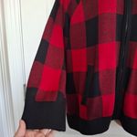 Torrid Sz 3 Red and Black Checkered Cardigan Jacket NWOT Photo 7
