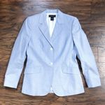 Brooks Brothers • pinpoint summer blazer pale blue oxford 100% cotton two button Photo 1