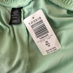 Torrid 5 Inch Pull-On Stretch Mesh Mid-Rise Mint Green Lace Short Size M NWT Photo 4