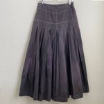 Vintage JEANOLOGY Collection Tie Dye Pleated Maxi Skirt Size 4 Photo 4