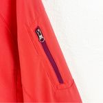 Marmot Orange Lightweight Long Sleeves Half Zip Pullover, Size Medium Photo 7