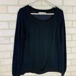 Trina Turk Mixed Media Animal Print Sweatshirt Size M Photo 2