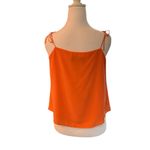 Equipment 100% Silk Orange Camisole Top with Flowy Fit Photo 3