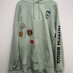 Dutch bros mint green patch hoodie Size M Photo 0