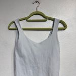 Free People Intimately White Scoop Neck Bodysuit Sz M Photo 2