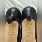 Stuart Weitzman Black Leather Ballet Flats Photo 6