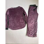 secret treasures  Women's Velour Pajama Set Purple‎ Size Medium Photo 1