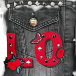 Desigual  Black Denim Jacket Photo 3