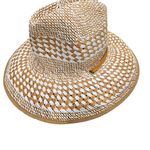BP  Women's Coastal Cowgirl Woven Straw Hat  Wide Brim with Tie Strap Resort OS Photo 4