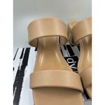 dv By Dolce Vita Women's Sharona Dual Strap Heeled Sandal Cafe/Tan 8.5 New Photo 3
