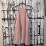 NWT blush mauve suede racerback swing dress Size M Photo 4