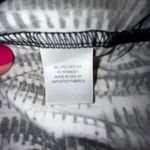 Peyton Jensen  Peri black and white abstract strapless capri jumpsuit small Photo 6