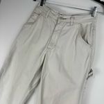 Unionbay Vtg Y2K  Khaki Cargo Pants Baggy Wide Straight Leg Sz 28 Streetwear Photo 2