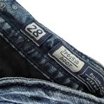 Miss Me JP6151B Boot Cut Low Rise Jeans Crystal Studded Flap Pockets medium wash Photo 4