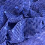 Free People  sexy babydoll boho navy & yellow mesh velvet burnout dress XS Photo 5