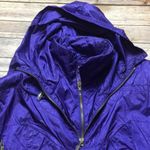 VINTAGE PURPLE PULLOVER APRES SKI SNOW WINTER WINDBREAKER JACKET Size M Photo 2