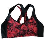 Lululemon Women's Medium Floral Sports Bra Strappy Crossback Activewear Size 8 Photo 8