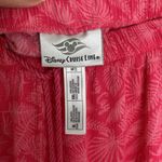 Disney Cruise Line Castaway Cay Beach Flowy Pants Women's Size XL Pink Tropical Photo 2