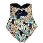Tommy Bahama  MARE PAISLEY BANDEAU STRAPLESS ONE PIECE SWIMSUIT Photo 2