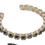 Swavorski Swarovski Crystal Jewelry Cuff Cuffed Bracelet Bangle Photo 0