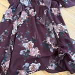 Intermix  100% silk body mini brown floral dress NWT Photo 8