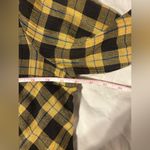 Free People  Plaid Gauzy Cut Out Button Down Shirt NWOT Photo 8