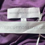 Dresses And Other‎ Drugs purple cowled back/ backless mini dress NWT small Photo 8