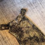 Elegant Black and Gold Women's Dress Size M Photo 2