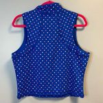 Lilly Pulitzer Top Luxletic Callie Half-Zip Borealis Blue Lilly Squared XL NWT Photo 12