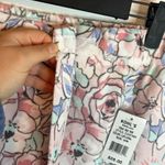 NWT STAN HERMAN FLORAL VELCRO BEACH SKIRT Pink Photo 3
