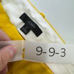 J.Crew Pants Womens Size 2 Yellow Peyton Stretch Linen Wide Leg L2881 Photo 3