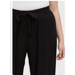 Torrid Pull-On Wide Leg Stretch Crepe High-Rise Pleated Tie-Front Pant, sz 5(28) Photo 2