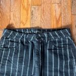 Vanilla Star Jeans black and white striped mini skirt Photo 1