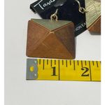 Women's Taramanda Wooden Boho Festival Statement‎ Dangle Earrings Brown Gold Brown Photo 1