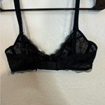 Victoria's Secret Victoria’s Secret Body Unlined Demi Lace Black Bra - 32C Photo 4