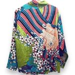 Natori  Green Drapey Blouse - Size 2X Photo 1