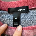 AQUA  Multicolor Striped Long Sleeve Knit Top Photo 6