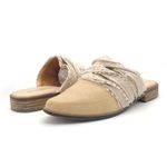 Kelsi Dagger  Brooklyn Alder Mules Size 9 Tan Leather Pointed Toe Boho Slip On Photo 2