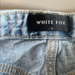 White Fox Boutique Wild Fox Boutique Light Wash Straight Leg Jean Size Small *Flaw Photo 6