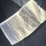 Old Navy  Gray Straight Leg Pants Comfortable Pull on Linen Blend Pants Photo 3