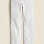 J.Crew NWT Slim straight high rise jean white Sz 26 Photo 3