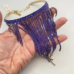 Amrita Singh Blue Crystal Statement Choker Photo 6