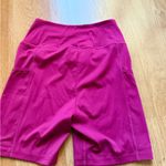 Gymshark Women's Burgundy Gym Shorts Photo 2