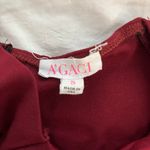 A'Gaci Burgundy Bodycon Mini Dress Photo 2