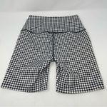 The Great + Eddie Bauer Black and White Buffalo Print Bike Shorts Photo 9