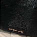 Michael Kors Black Shoulder Bag with Gold Studs Photo 4