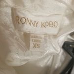 💕RONNY KOBO💕 Ria Side Knot Satin Dress ~ XS White NWT Photo 11