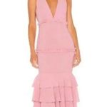 Lovers + Friends 23  Dipinto Dress in Oro Gown Pink Size XXS Photo 0