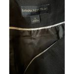 Banana Republic Women Black Knee Length Pencil Skirt Size 4 lined cotton/wool Photo 3