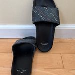 PINK - Victoria's Secret Victoria Sport Black Slide Sandals Photo 0